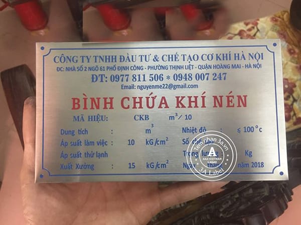 Làm tem mác máy động cơ giá rẻ nhất 5